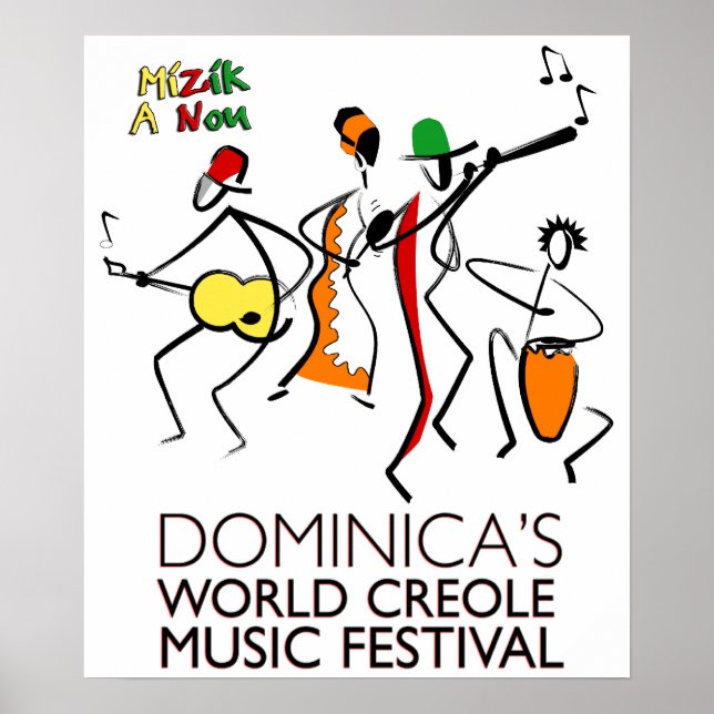 Dominica's WCMF Poster (Front)