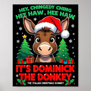 Dominick Cheer Mi Burrito Sabanero Mexican Christm Poster