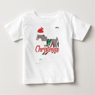 Dominick The Christmas Donkey Italian Christmas Do Baby T-Shirt
