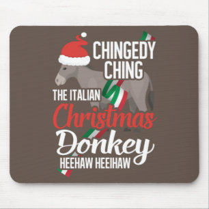 Dominick The Christmas Donkey Italian Christmas Do Mouse Pad