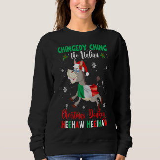 Dominick The Christmas Donkey-Italian Sweatshirt
