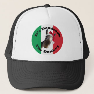dominick the donkey trucker hat