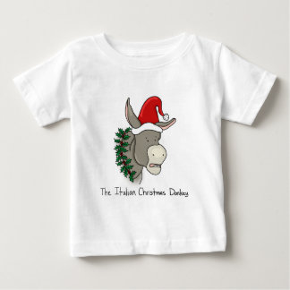Dominick the Italian Christmas Donkey Baby T-Shirt