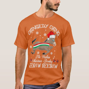 Dominickhe Christmas Donkey Italian Donkey Christm T-Shirt
