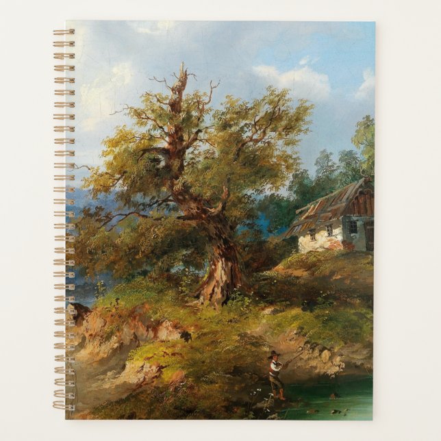 Dominik Schufried A Mountainous Landscape with...  Planner (Front)
