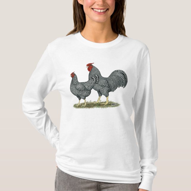 Dominique Chickens T-Shirt (Front)