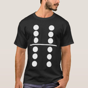 Domino 6 and 6 Matching Halloween Group Costumes 6 T-Shirt