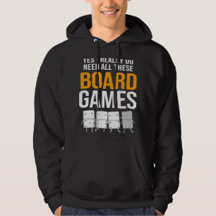 Domino Board Game Funny Dominoes For Men Hoodie
