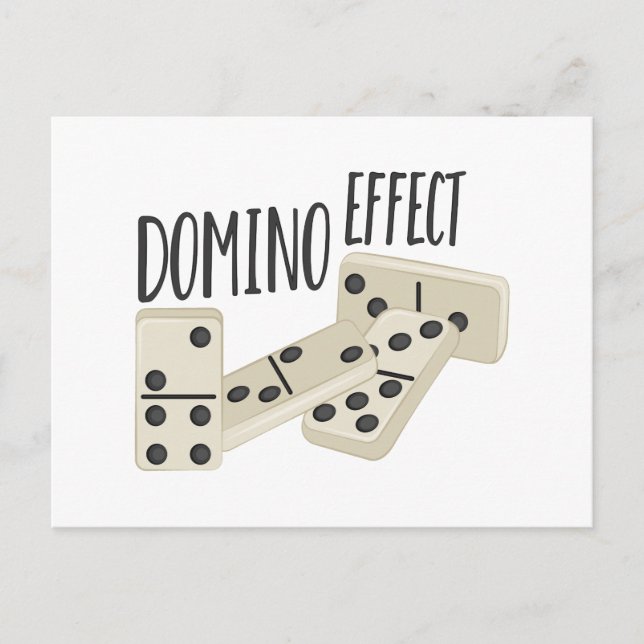 Domino Effect Postcard (Front)