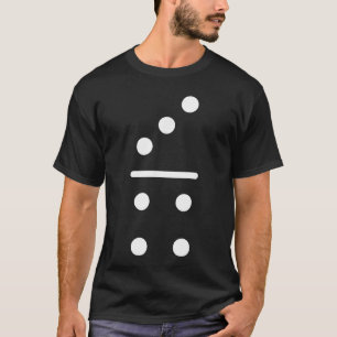 Domino Game 3 4 Dots Matching Halloween Group Cost T-Shirt