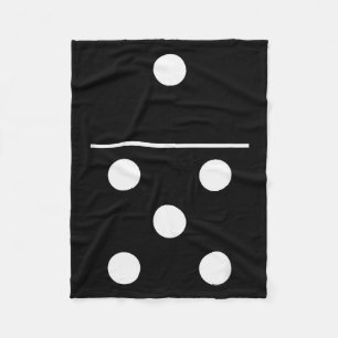 Domino Game 5 1 Funny Halloween Group Costume Shir Fleece Blanket