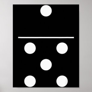 Domino Game 5 1 Funny Halloween Group Costume Shir Poster