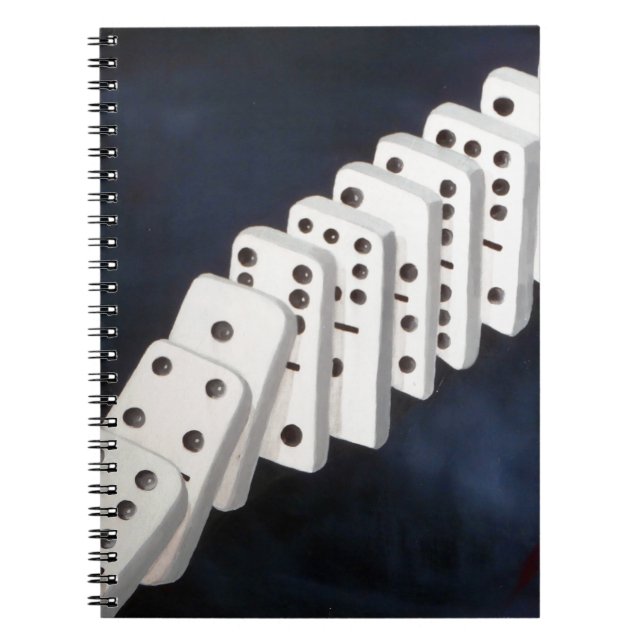 Domino Theory Spiral Notebook (Front)