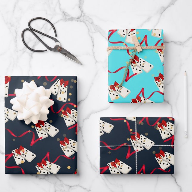 Domino Wrapping Sheets - Assorted (Front)