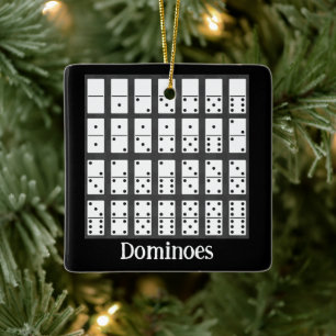 Dominoes Design Ornament