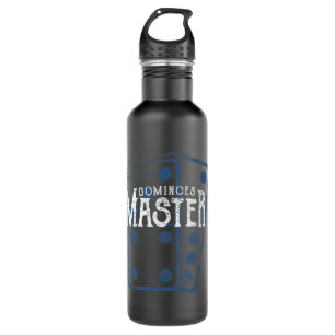 Dominoes Master Gifts Game Best Domino Player Tee 710 Ml Water Bottle