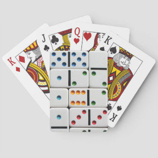 Dominoes playing cards
