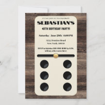 Domino's Theme Invitation