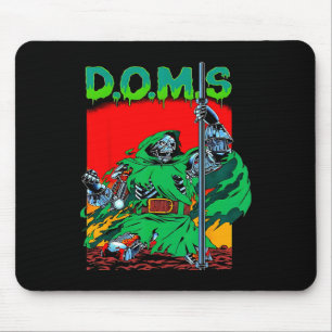Doms Funny Muscle Gym Weightlifting Bodybuilding F Mouse Pad