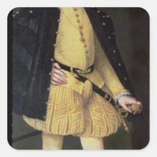 Don Carlos , son of King Philip II of Spain Square Sticker