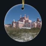 Don CeSar Ceramic Tree Decoration<br><div class="desc">The Lowes Don CeSar Beach Hotel on St Pete Beach in Florida</div>