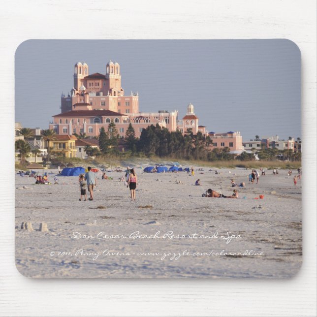 Don Cesar - Florida's Pink Castle Mouse Pad (Front)