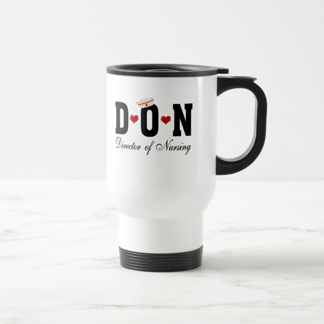 DON Director of Nursing Travel Mug (Right)