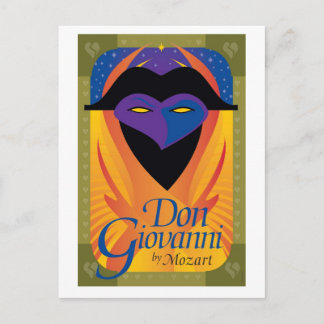 Don Giovanni, Opera Postcard