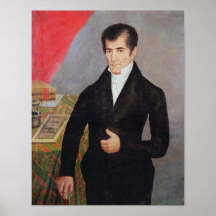 Don Jose Cecilio del Valle Poster