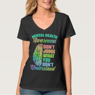 Don Judge Mental Illness Support Mental Health Awa T-Shirt