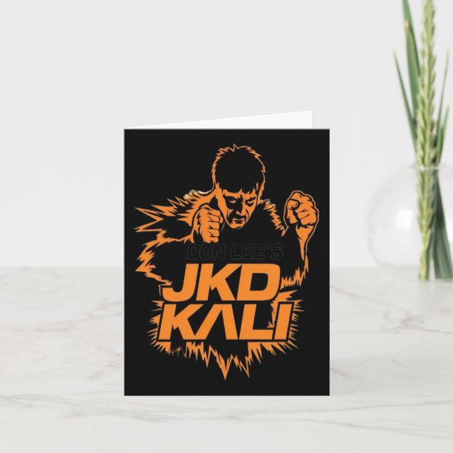 Don Lee's Jkd Kali  Card (Front)