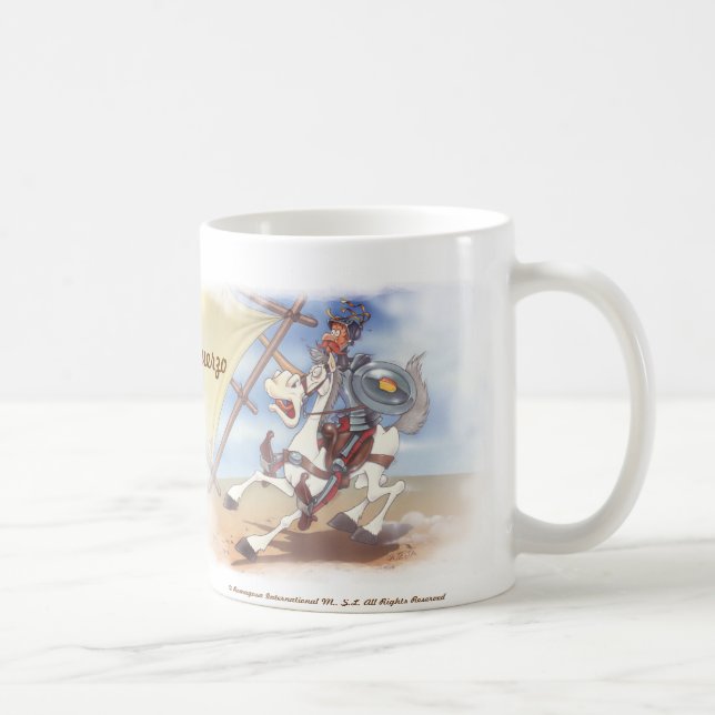 DON QUIJOTE - Mug - Taza - Cervantes (Right)