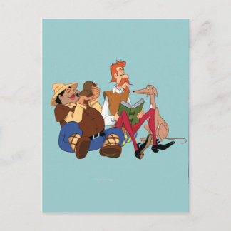 DON QUIJOTE & SANCHO - 400 Years Postcard