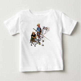 DON QUIJOTE, SANCHO, ROCINANTE- T-SHIRT Camiseta