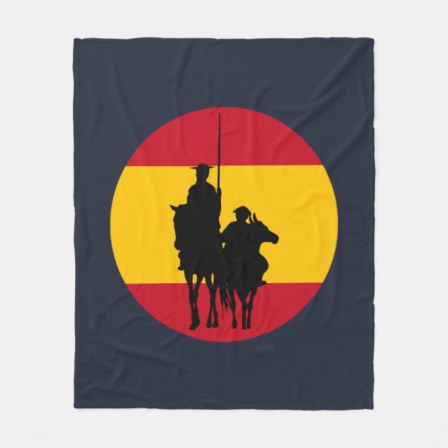 Don Quixote 2 Fleece Blanket (Front)