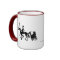 Don Quixote and Sancho Panza graphic art mug