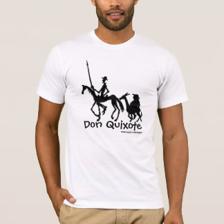 Don Quixote and Sancho Panza graphic art t-shirt