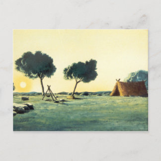 DON QUIXOTE - Animation Background (1979) Postcard