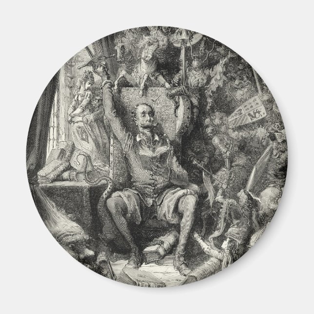 Don Quixote de la Mancha Magnet (Front)
