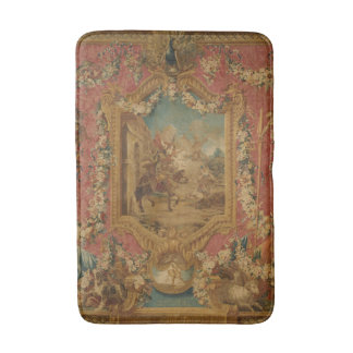 Don Quixote Guided by Folly, 18th century tapestry Bath Mat