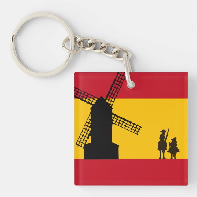 Don Quixote Key Ring (Front)