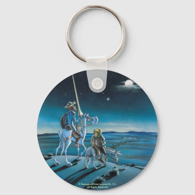 DON QUIXOTE KEYCHAIN - IVth. Centenary llavero (Front)