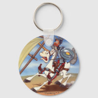 DON QUIXOTE- KEYCHAIN- IVth Centenary llavero