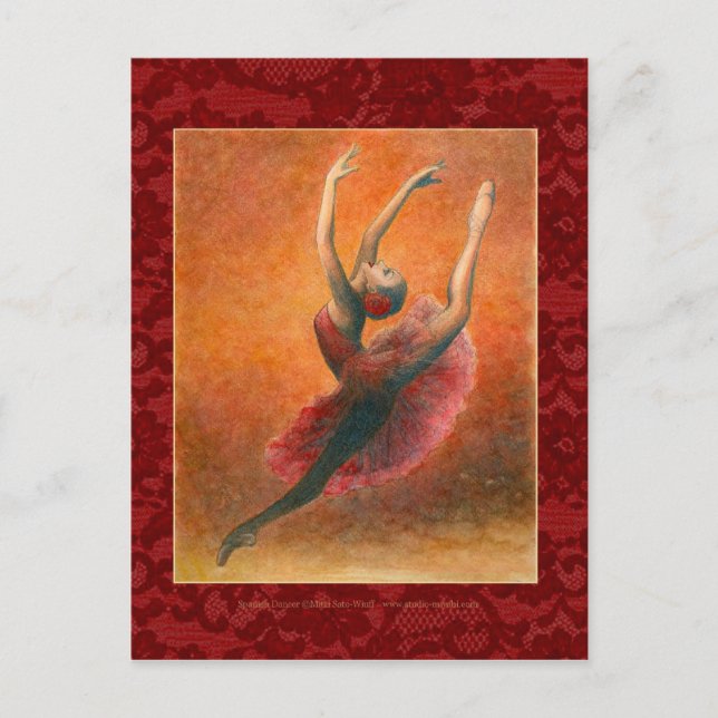 Don Quixote (Kitri) Postcard (Front)