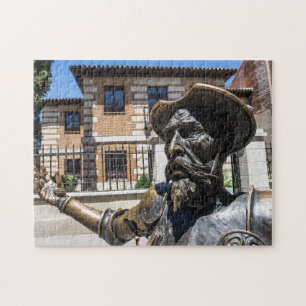 Don Quixote Madrid. Jigsaw Puzzle
