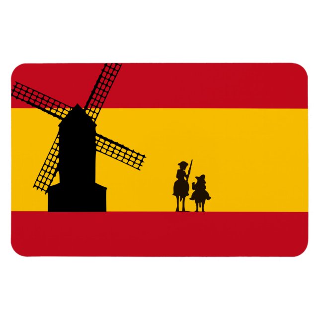 Don Quixote Magnet (Horizontal)