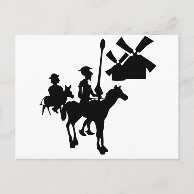 Don Quixote Postcard (Front)