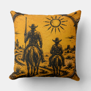 Don Quixote & Sancho Panza Cushion