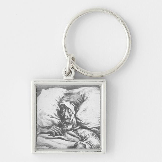 Don Quixote wounded Key Ring (Front)