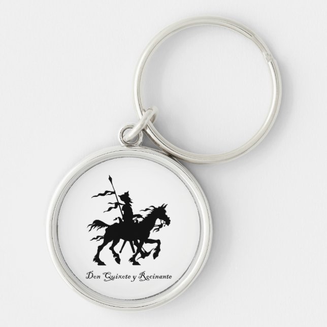 Don Quixote y Rocinante Key Ring (Front)